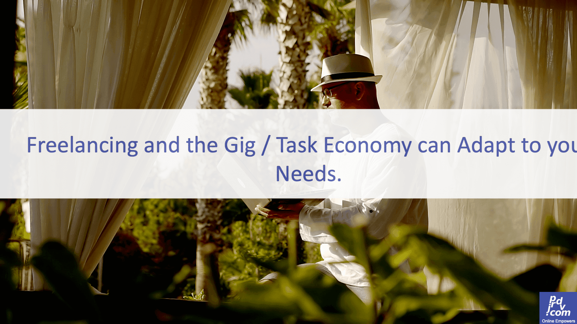 Freelancing and the Gig/Task Economy can adapt to your needs