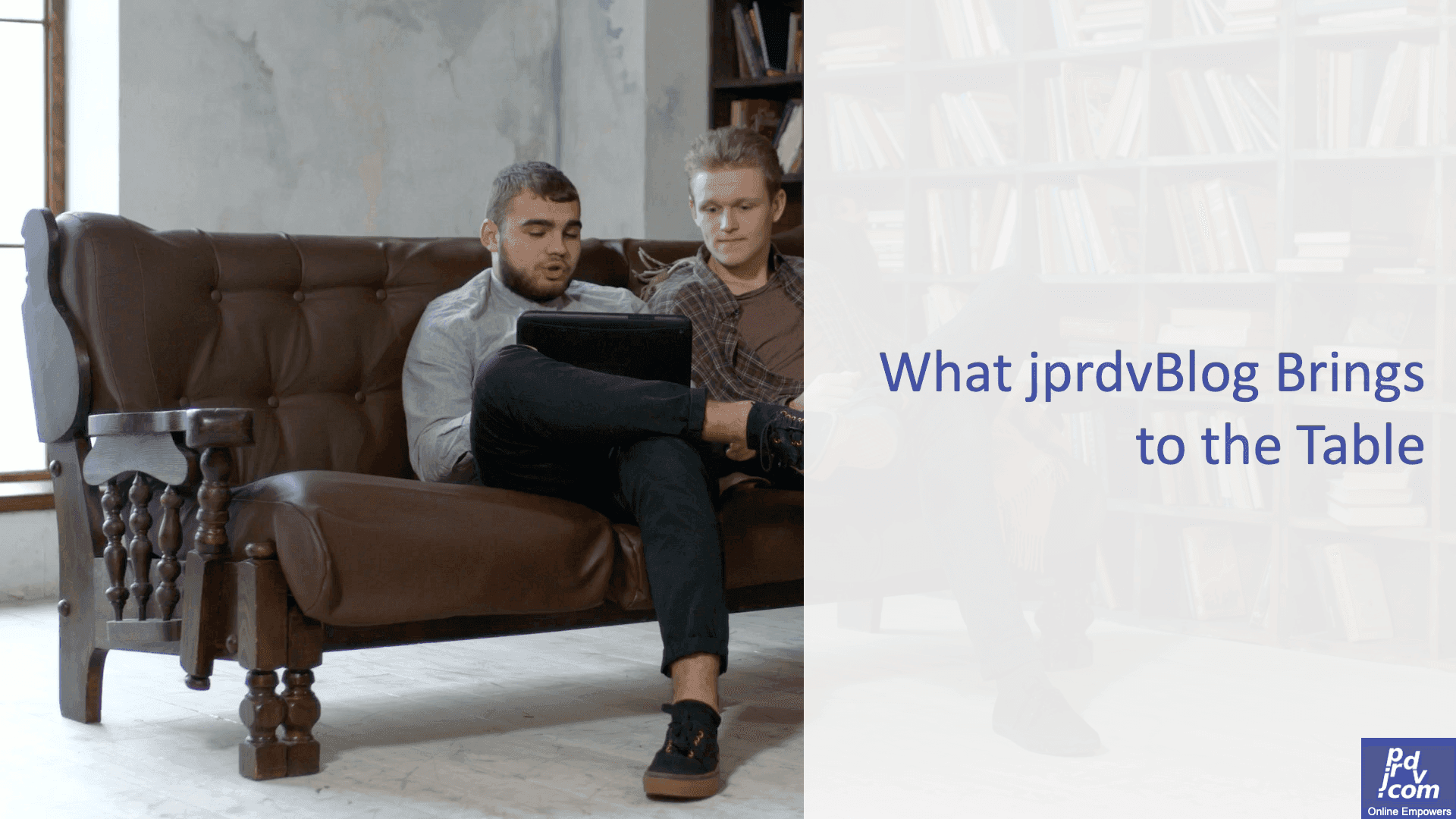 What jprdvBlog brings to the table