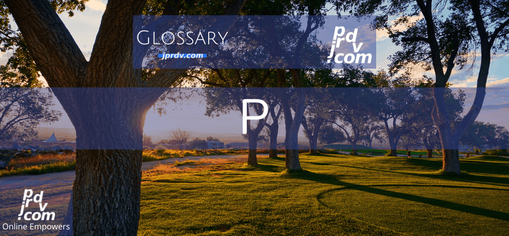 P (Site Glossary)