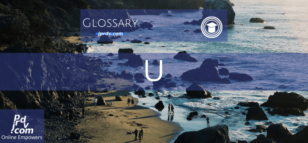 U (OnlineEduReview Glossary)